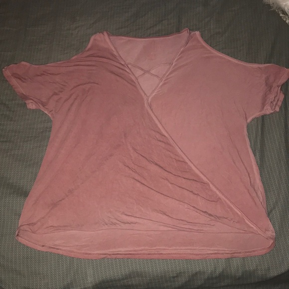 American Eagle Outfitters Tops - American Eagle Soft & Sexy Large Blush Pink Shirt
